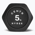Manubrio Centr Urethane Dumbbell Centr x Hyrox 5 kg black 3