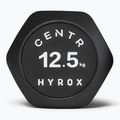 Manubrio Centr Urethane Dumbbell Centr x Hyrox 12,5 kg black 3