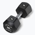 Manubrio Centr Urethane Dumbbell Centr x Hyrox 15 kg black