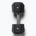 Manubrio Centr Urethane Dumbbell Centr x Hyrox 15 kg black 2