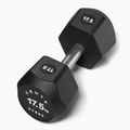Manubrio Centr Urethane Dumbbell Centr x Hyrox 17,5 kg black