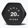 Manubrio Centr Urethane Dumbbell Centr x Hyrox 20 kg black 3