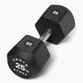 Manubrio Centr Urethane Dumbbell Centr x Hyrox 25 kg black