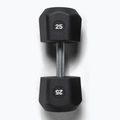 Manubrio Centr Urethane Dumbbell Centr x Hyrox 25 kg black 2