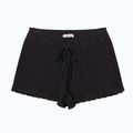 Pantaloncini da donna Kaotiko Crochet Ibiza neri 4