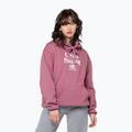 Felpa donna Kaotiko C'est la vie Hoodie cherry