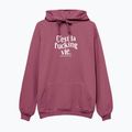 Felpa donna Kaotiko C'est la vie Hoodie cherry 3