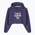 Felpa Kaotiko donna C'est la vie Crew grape 4
