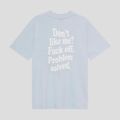 Kaotiko Don't Like Me - T-shirt blu baby da uomo 2