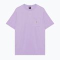 T-shirt da uomo Kaotiko Pocket Flower Society malva 2