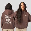 Felpa Kaotiko da donna La tua opinione marrone 3