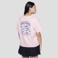 Kaotiko t-shirt donna M / C Washed Good Things rosa 2