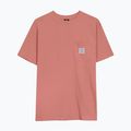 T-shirt da uomo Kaotiko Pocket Flower Society salmone 3