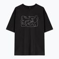 Kaotiko M / C Abstract Face t-shirt uomo nero 2