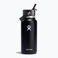 Bottiglia termica Hydro Flask Wide Flex Straw 945 ml nero