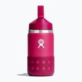 Hydro Flask Coperchio a cannuccia a bocca larga e stivale 355 ml bottiglia termica peonia