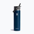 Bottiglia termica Hydro Flask Wide Flex Straw 710 ml indaco
