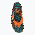 Infradito Gumbies Islander arancione ibiscus 5