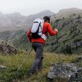 Zaino da trekking da uomo Osprey Talon 22 l bianco / nero 9