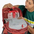 Zaino da escursionismo Osprey Tempest 22 l rosso pampa/grigio carbone da donna 9