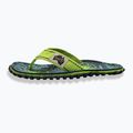Infradito Gumbies Islander lime hibiscus 2