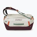 Borsa da viaggio Osprey Transporter Duffel 40 l mystery white/moody burgundy