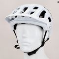 POC Tectal Race MIPS NFC idrogeno bianco/arancio fluorescente casco da bici avip 13