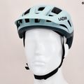 Casco da bici Lazer Coyote azzurro opaco 9