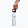 Bottiglia turistica Hydro Flask Standard Flex 620 ml bianco 5