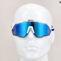 Occhiali da sole SCICON Aeroshade Kunken bianco lucido/scnpp multimirror blu 9