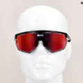 Occhiali da sole SCICON Aerowing nero lucido/scnpp multimirror rosso 9