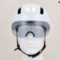 Casco da bicicletta HJC Calido Plus bianco/grigio perla 20