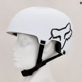 Casco da bicicletta per bambini Fox Racing Flight CE Jr bianco 10