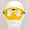 Maschera da snorkeling Aqualung per bambini Mix giallo/benzina 7