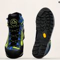 Scarpone da montagna da uomo La Sportiva Trango Tech GTX blu elettrico/lime punch 19