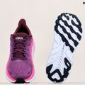 Scarpe da corsa da donna HOKA Clifton 8 vino d'uva/beautyberry 16