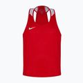 Canotta da allenamento da uomo Nike Boxing Tank scarlet/bianco