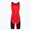 Tuta Nike Weightlifting Singlet scarlatto/nero da donna