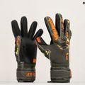 Guanto da portiere per bambini Reusch Attrakt Gold X verde deserto/arancio shock/nero 11