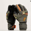 Guanto da portiere Reusch Attrakt Duo Ortho-Tec verde deserto/arancio shocking/nero 8