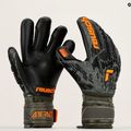 Guanto da portiere Reusch Attrakt Freegel Gold Finger Support verde deserto/arancio shock/nero 14