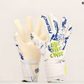 Guanti da portiere Reusch Pure Contact Gold X bianco/blu scuro 10