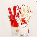 Guanti da portiere Reusch Pure Contact Gold X GluePrint bianco/oro/rosso fuoco 9