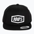 Cappello 100% Essential Snapback da uomo, nero 4