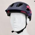 Casco da bici Lazer Chiru blu/rosa opaco 9