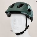 Casco da bicicletta Lazer Chiru scuro/verde opaco 9