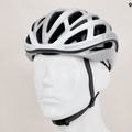 Casco da bici Giro Helios Spherical MIPS bianco opaco/argento sfumato 9