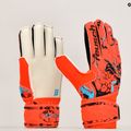 Guanti da portiere per bambini Reusch Attrakt Solid rosso brillante/blu futuro 9