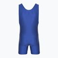 Tuta intera uomo adidas 3 Stripe Singlet royal/white 2
