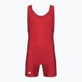 Canotta uomo adidas 3 Stripe Singlet red/white